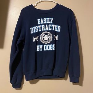 Women’s Top Distracted by Dogs